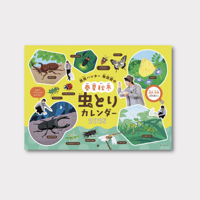 Insect Hunter Makita Shu's <br />
Spring, Summer, Fall and Winter Insect Control Calendar 2025